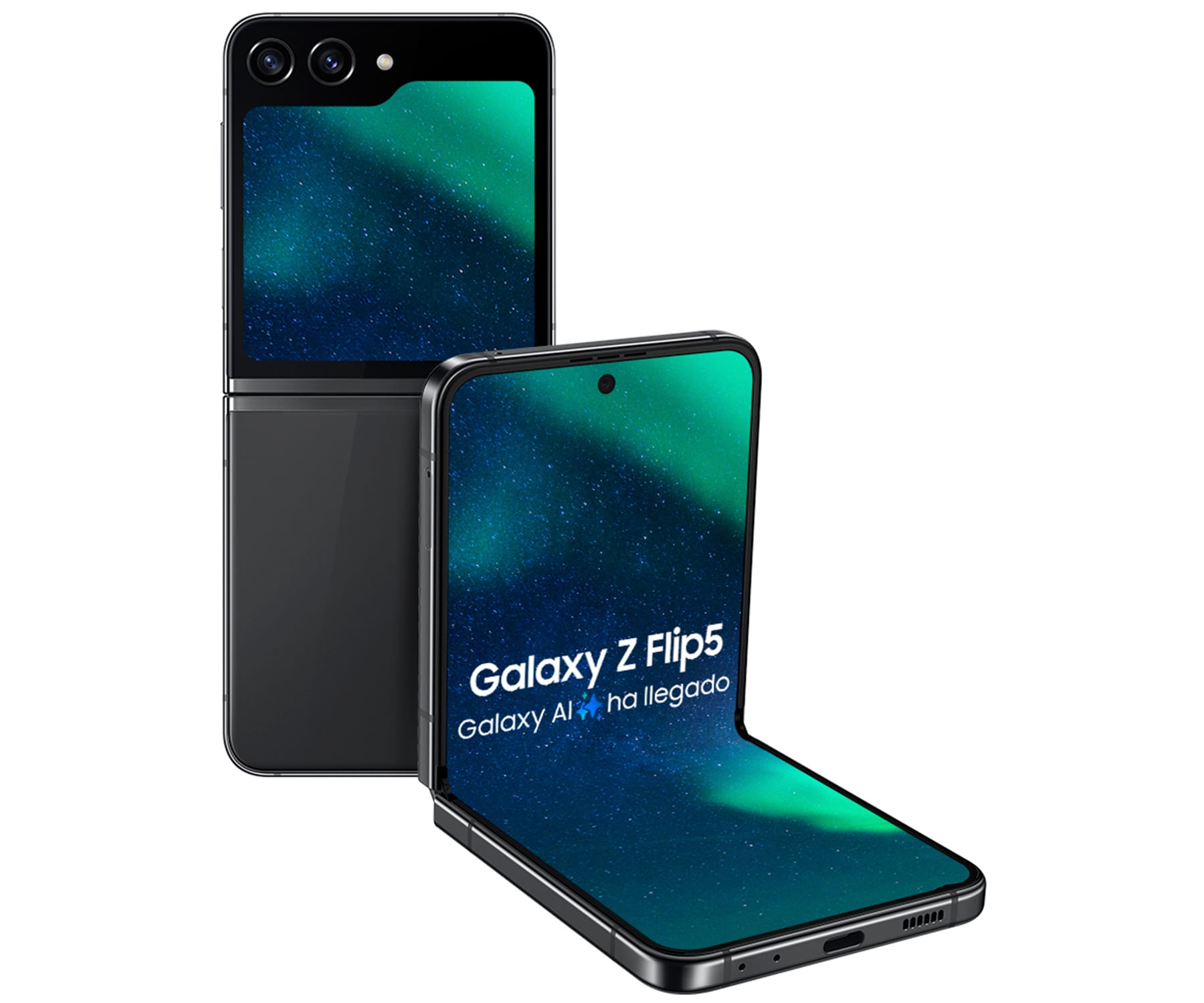 Samsung Z Flip5 5G Graphite / 8+256GB / 6.7'' AMOLED 120Hz Full HD+
