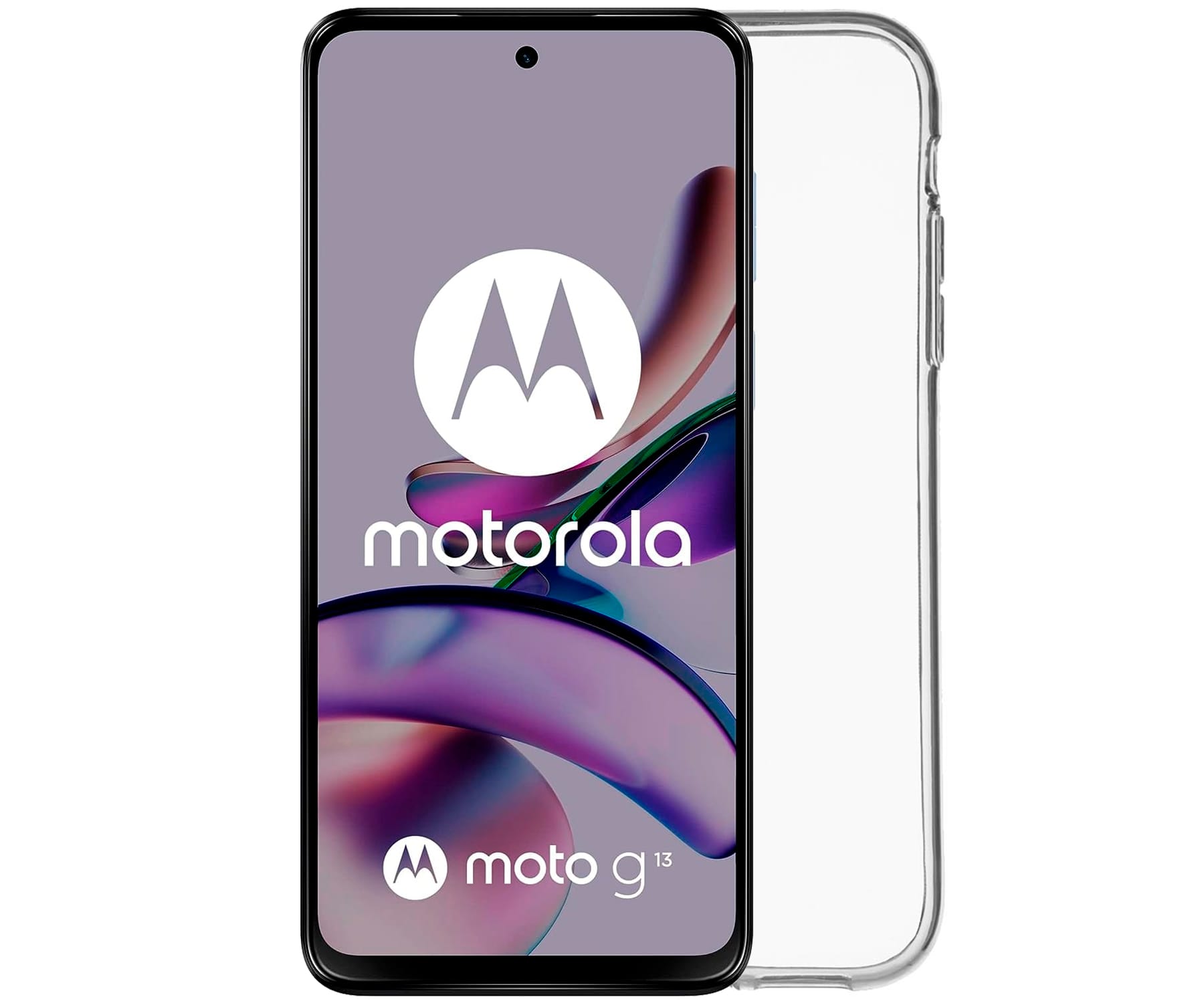 JC Trasera silicona transparente / Motorola moto G13
