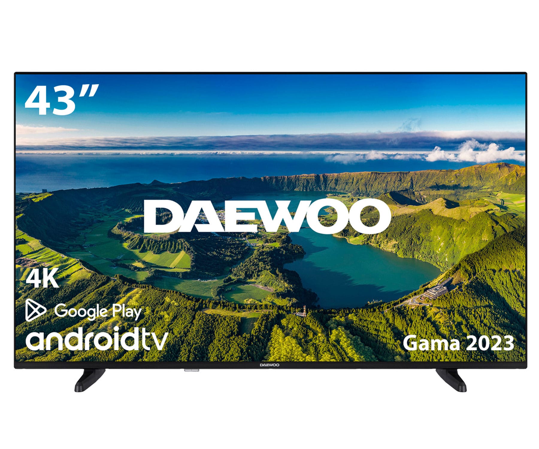 DAEWOO 43DM72UA Televisor Smart TV 43" Direct LED UHD 4K HDR