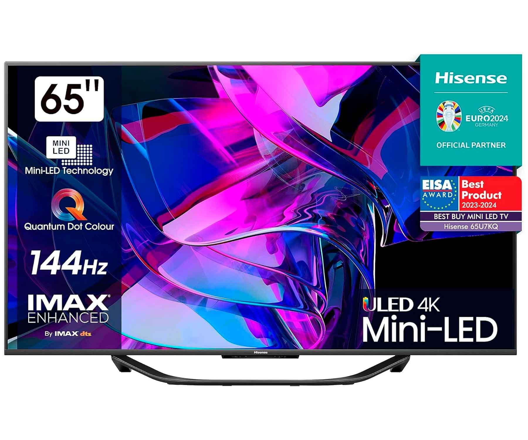 Hisense 65U7KQ / Televisor Smart TV 65'' Mini LED 144Hz UHD 4K HDR