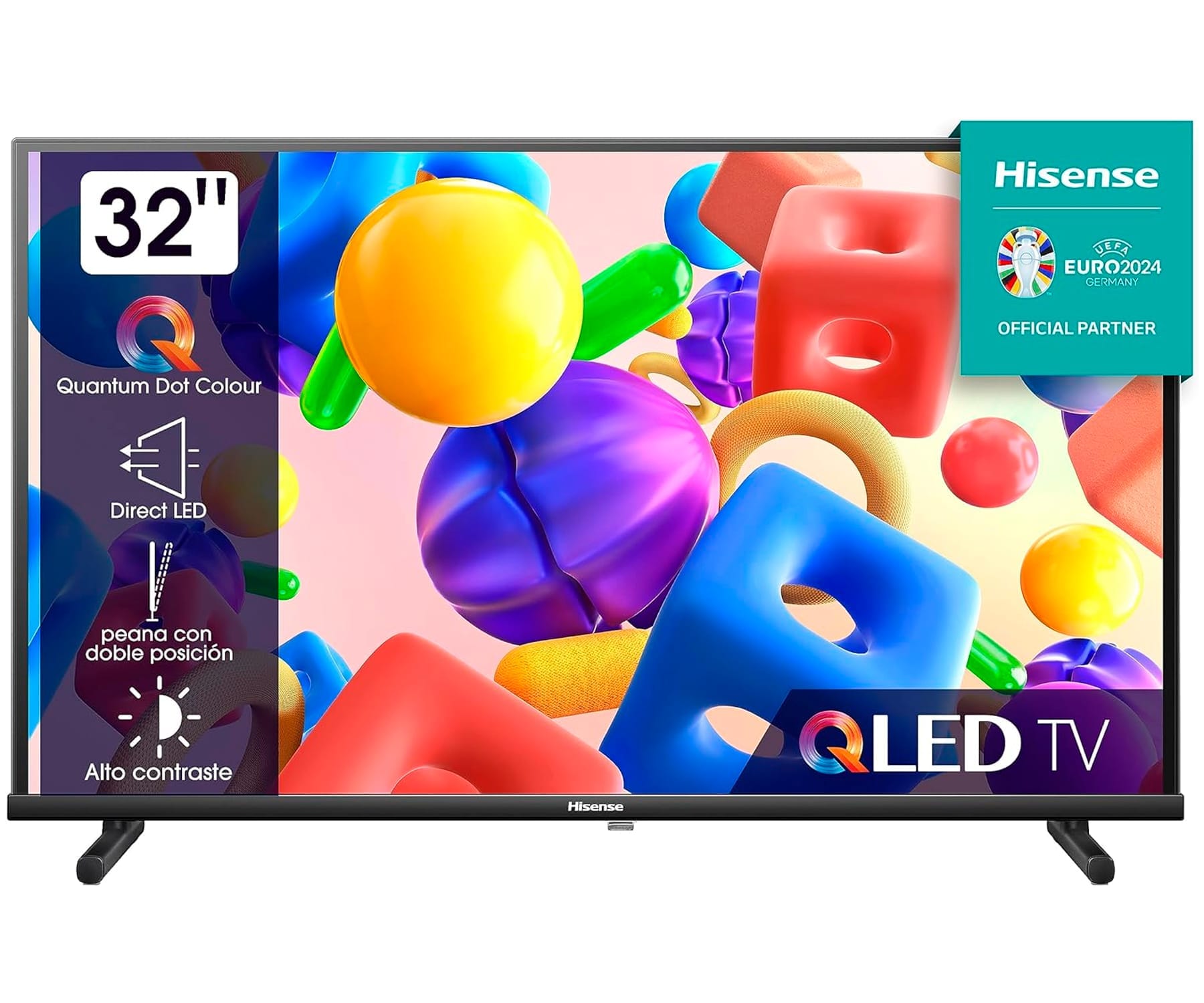 Hisense 32A5KQ / Televisor Smart TV 32" QLED Full HD