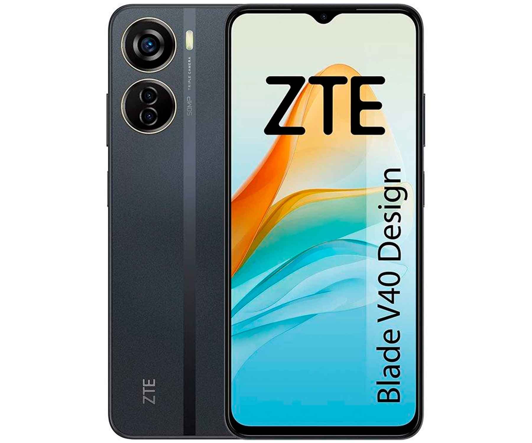 ZTE Blade V40 Design Black / 4+128GB / 6.6" Full HD+