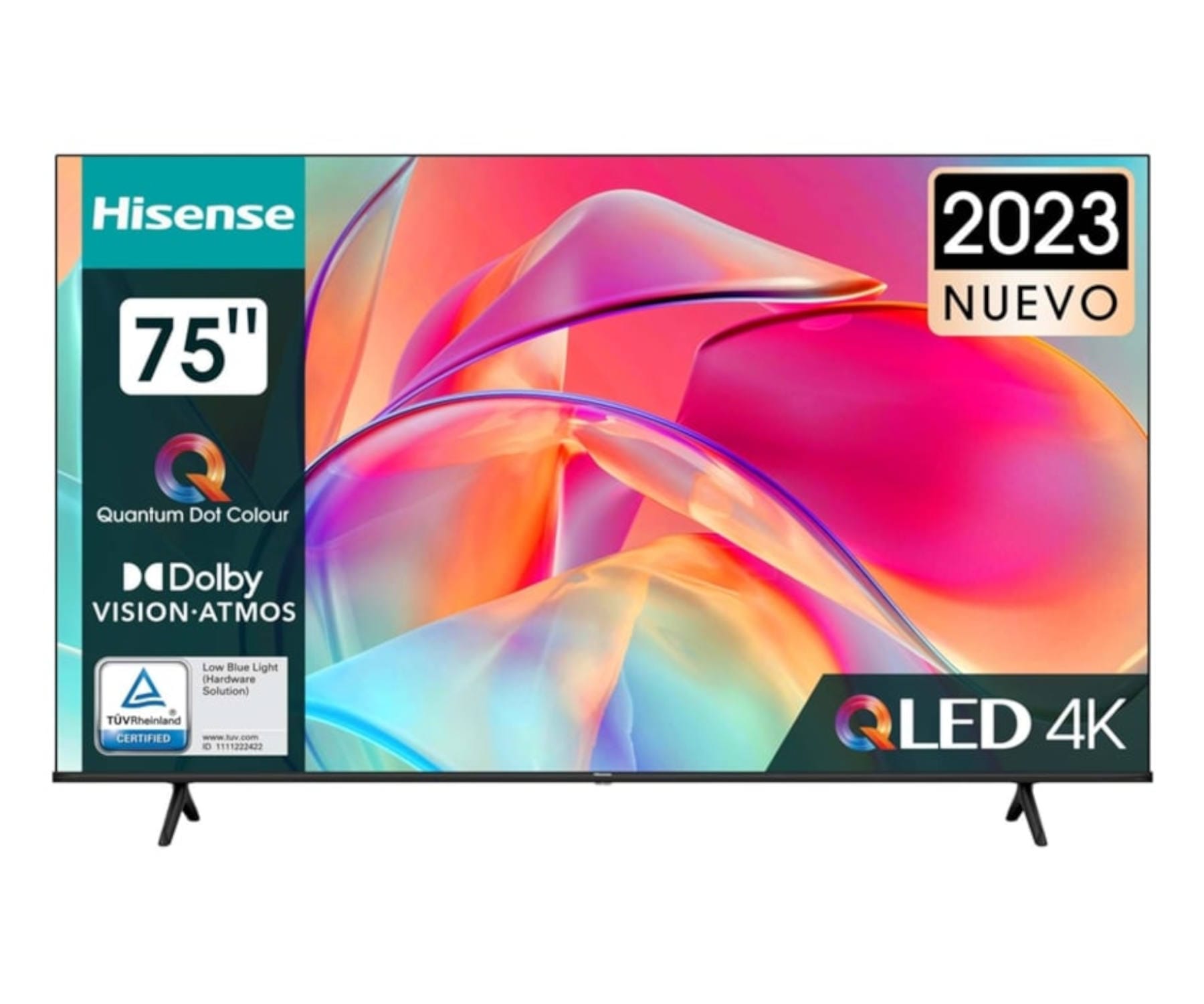 Hisense 75E7KQ / Televisor Smart TV 75" QLED UHD 4K HDR