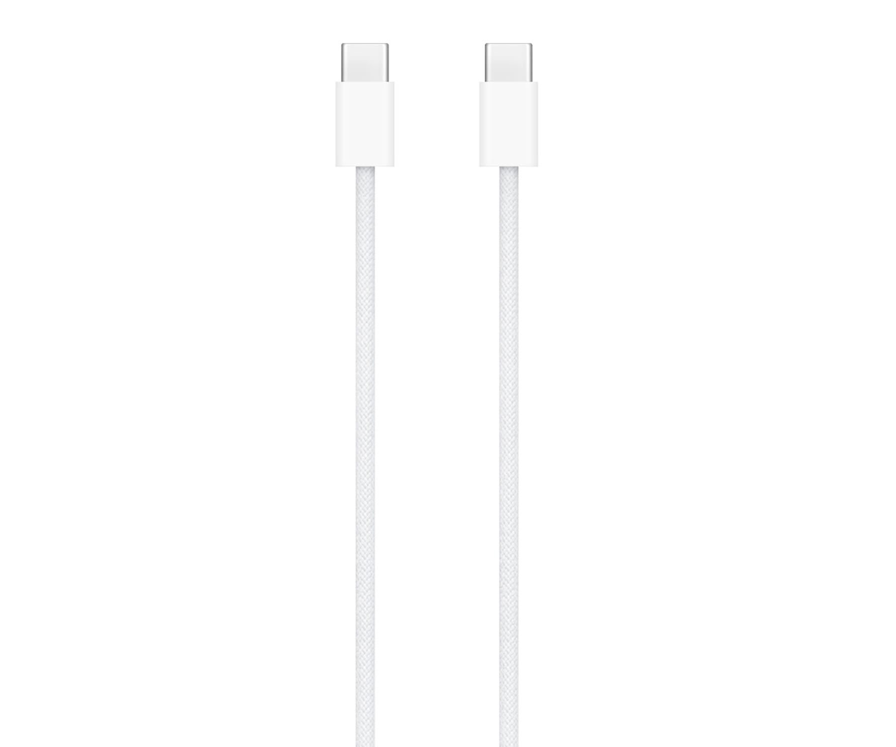 Apple MQKJ3ZM/A Blanco / Cable USB-C (M) a USB-C (M) 1m