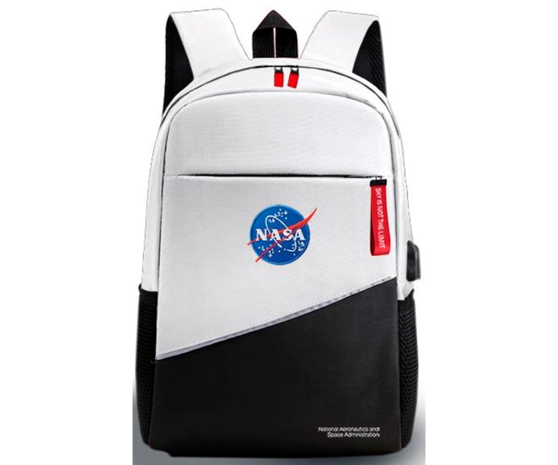 NASA BAG05 White Black / Mochila para portátil 15.6"