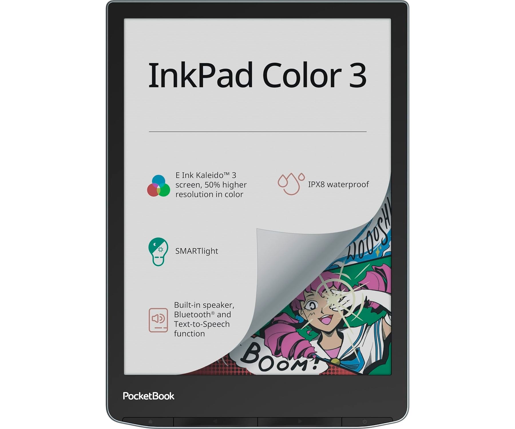 PocketBook InkPad Color 3 Stormy Sea / Lector de libros electrónicos 7.8"