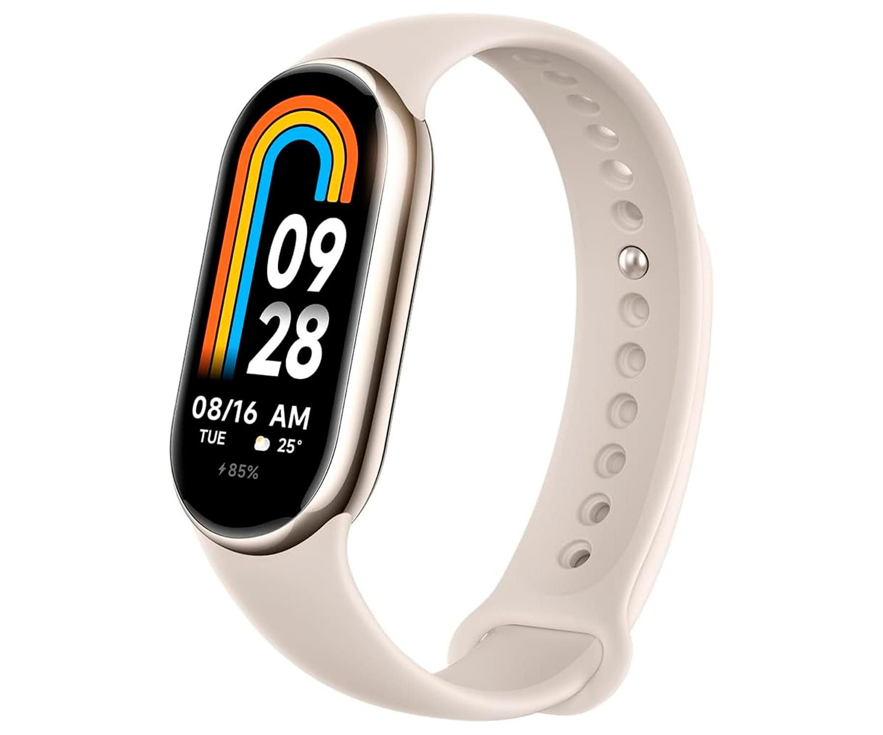 Xiaomi Smart Band 8 Champagne Gold / Pulsera de actividad 1.62 AMOLED