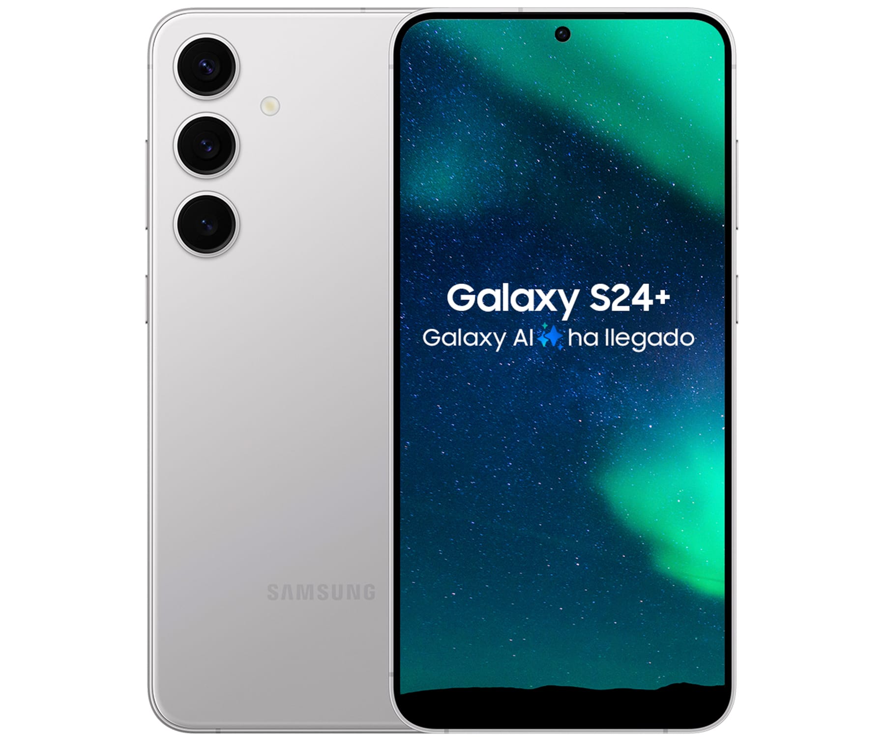 Samsung Galaxy S24+ Marble Gray / 12+256GB / 6.7" AMOLED 120Hz Quad HD+