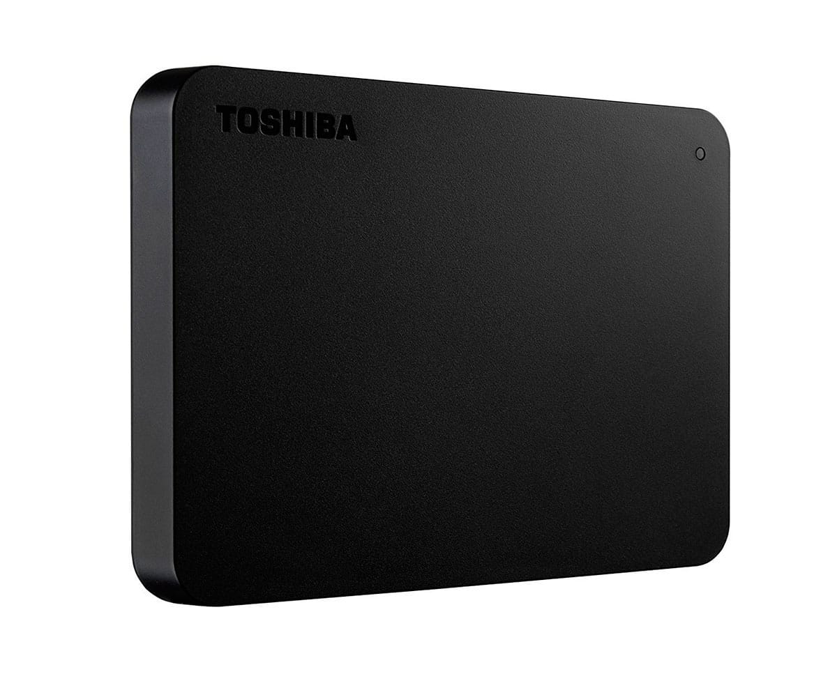 TOSHIBA CANVIO BASICS 2TB (2018) NEGRO DISCO DURO EXTERNO PORTÁTIL DE 2TB PUERTO USB 3.0 HASTA 5.0GBPS DE TRANSFERENCIA