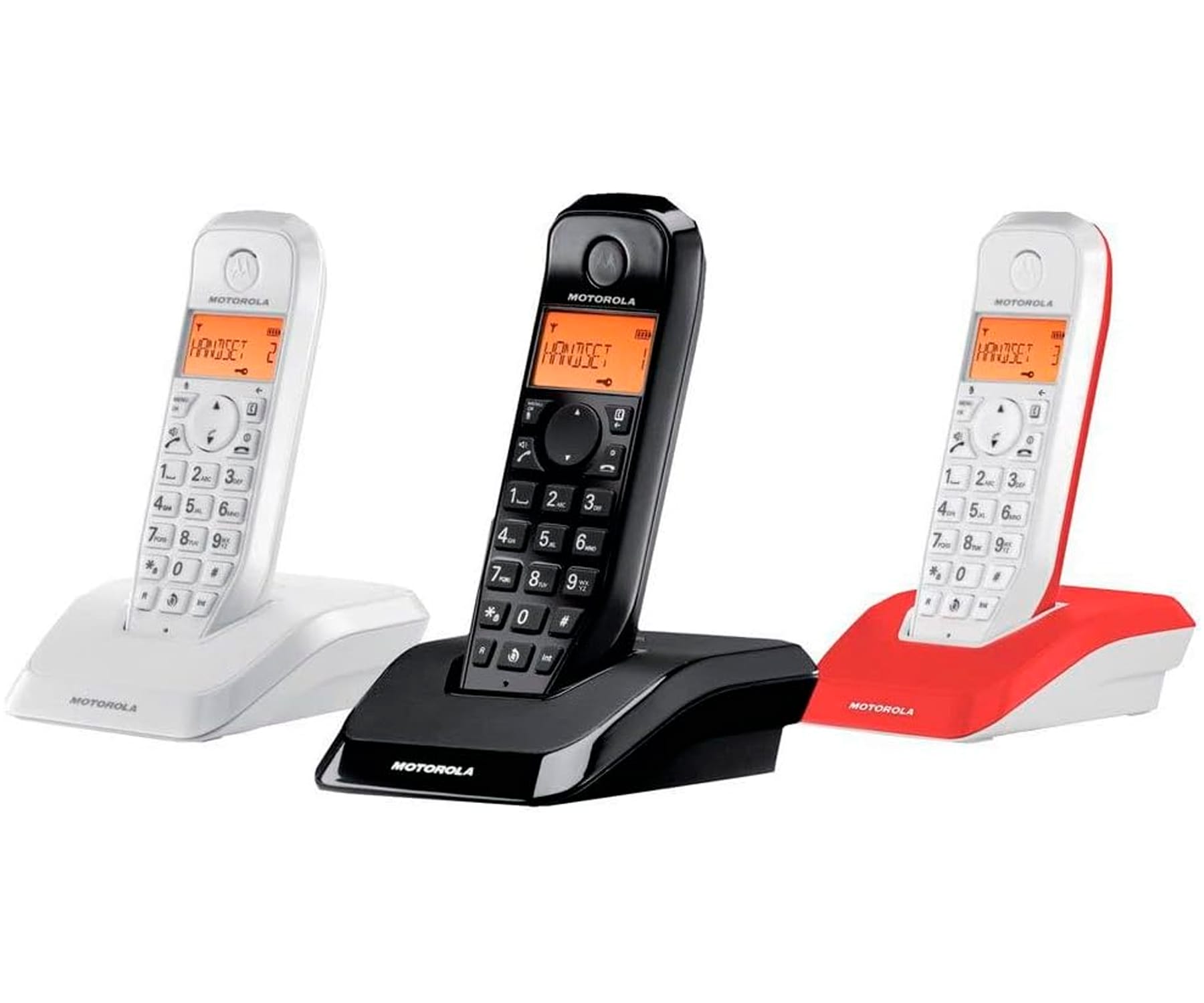 Motorola S1203 Trio Maxicolor / Teléfonos inalámbricos