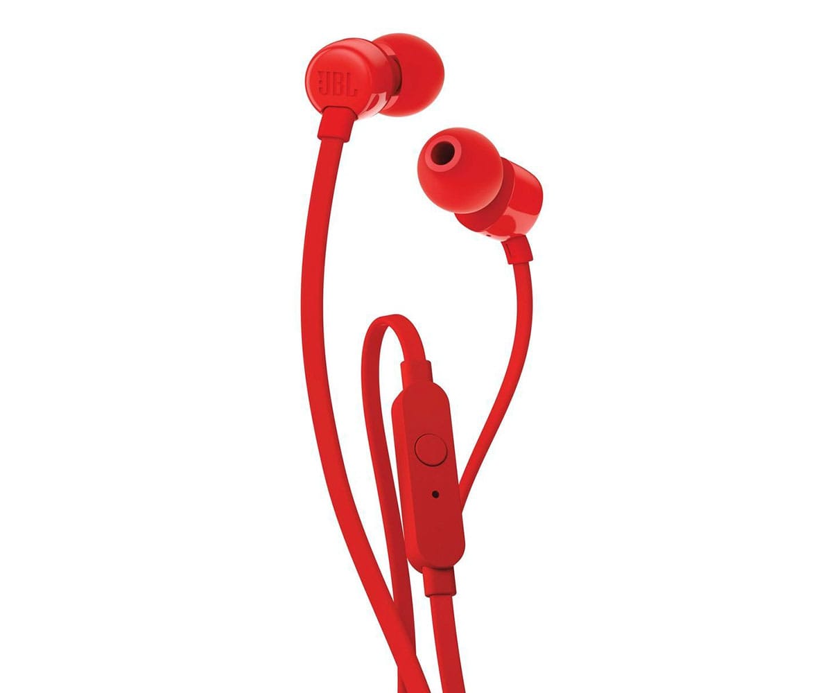 JBL T110 Red / Auriculares InEar con cable