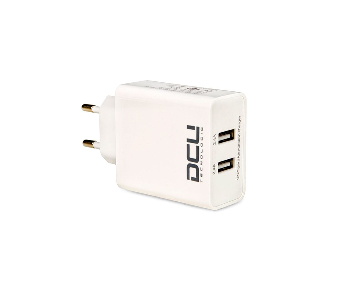 DCU 37300600 / Cargador de red eléctrica 2x USB-A