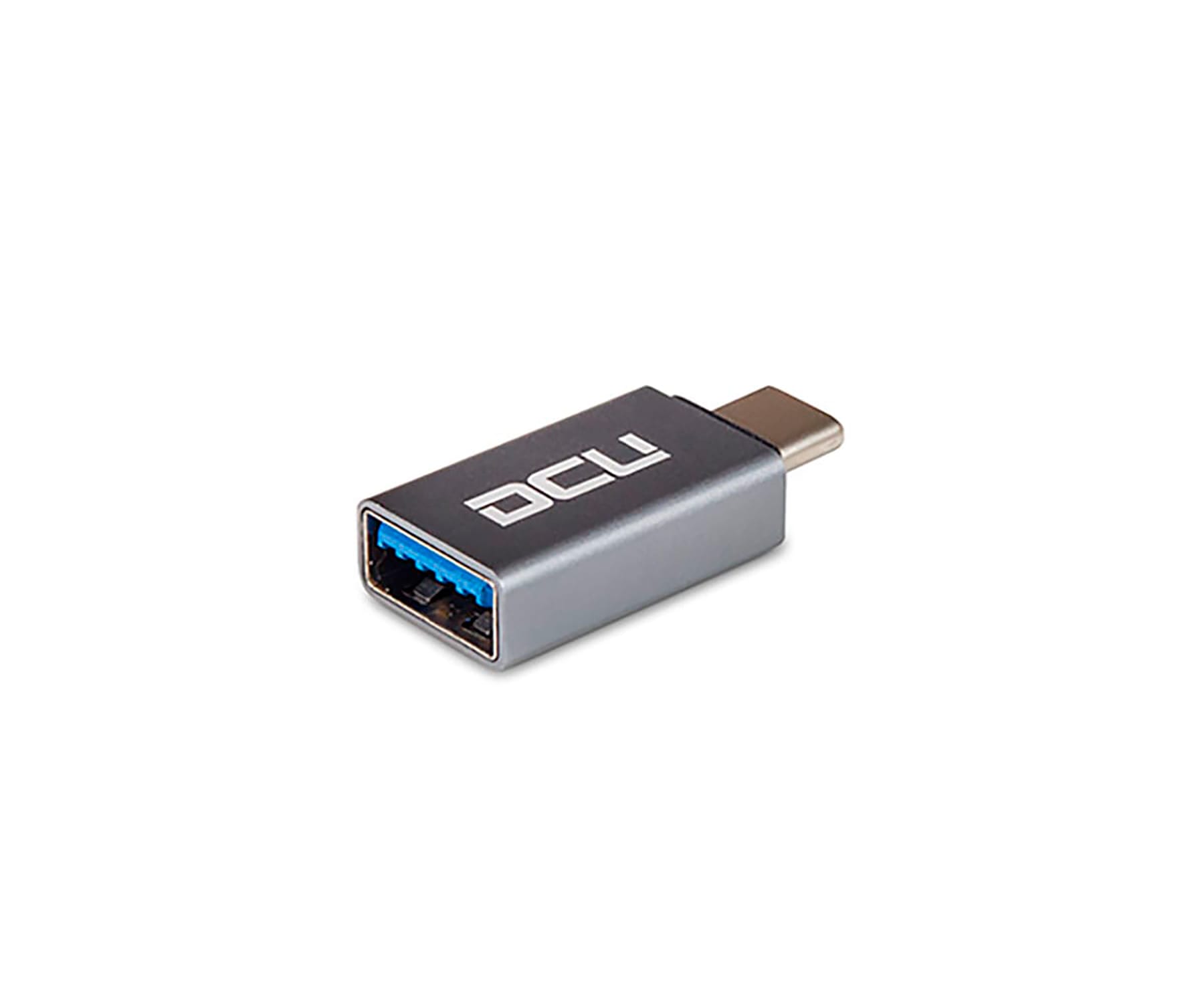 DCU 30402030 Plata / Adaptador USB-A (H) a USB-C (M)