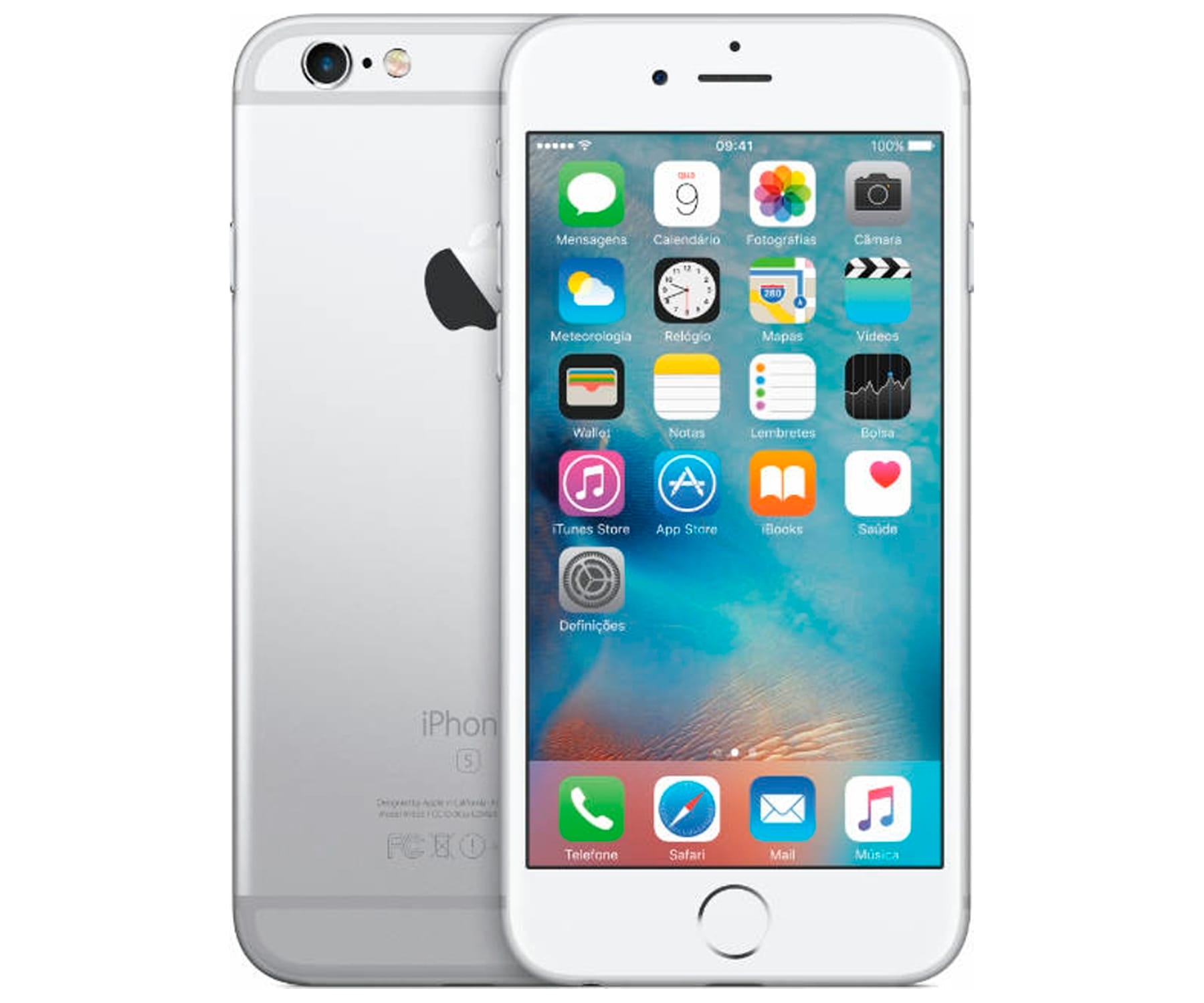 Apple iPhone 6S Silver / Reacondicionado / 2+64GB / 4.7" HD+